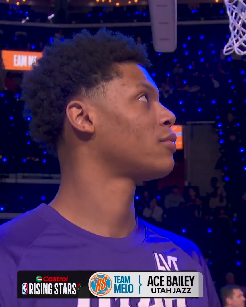 Ace Bailey. ๐๐๐๐๐๐ ๐๐๐๐ ๐ฅน๐
#TakeNote | #NBAAllStar