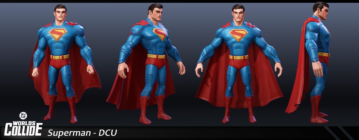 Character designs from #Superman Movie (Superman, Krypto, Mr