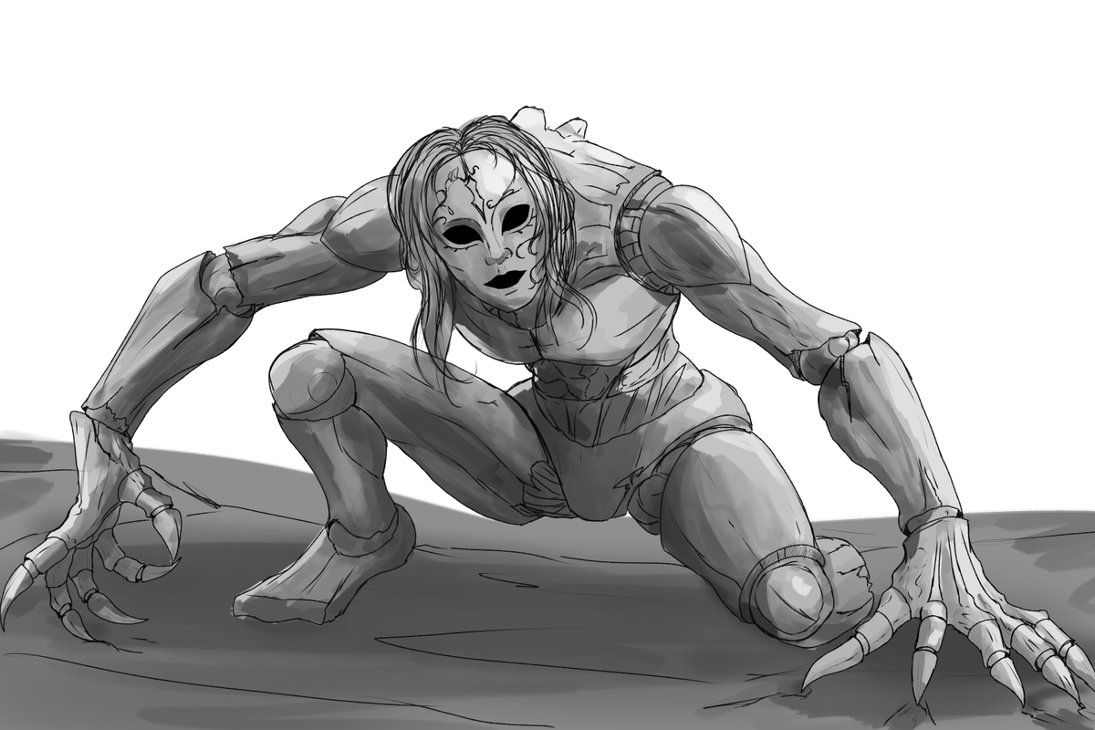 shadicscarlet's tweet photo. Desenhinho feito em live com uma tematica de sexta feira 13 https://t.co/19ZRyvbj7v