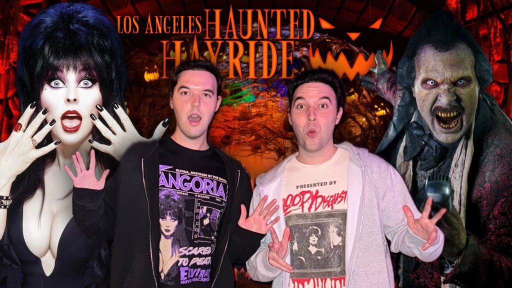 Happy Friday the 13th! 🪓🩸 NEW YOUTUBE VIDEO OUT NOW! 😈 LA HAUNTED HAYRIDE VLOG! 🎃 youtu.be/pJtrn1k5-sk?si…