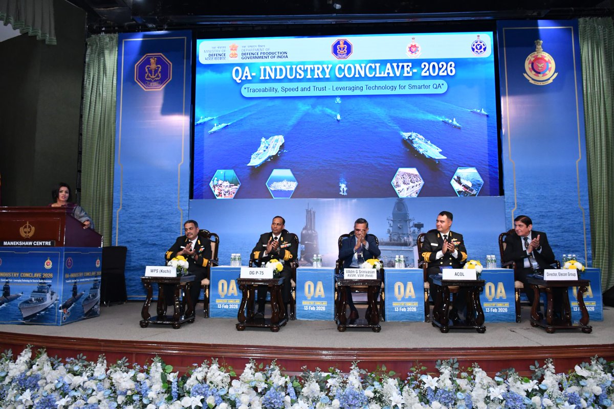QA-Industry Conclave 2026 Panel Discussion on QA in Naval Spares and ...