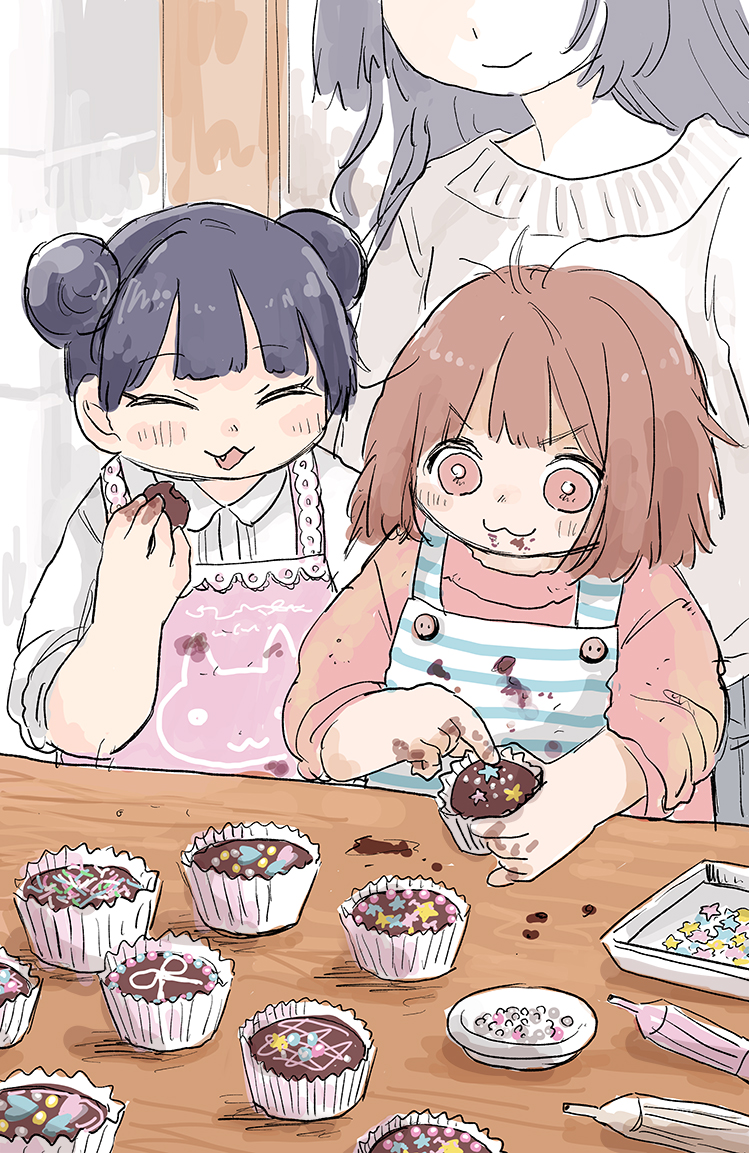 平成女児チョコ作り