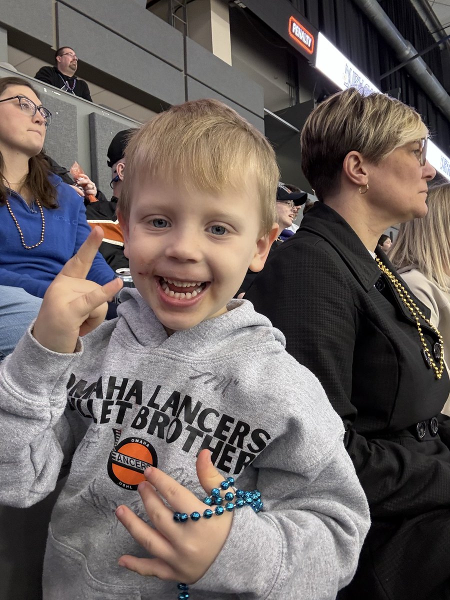 Birthday boy <a href="/OmahaLancers/">Omaha Lancers</a> #TweetTheHeat