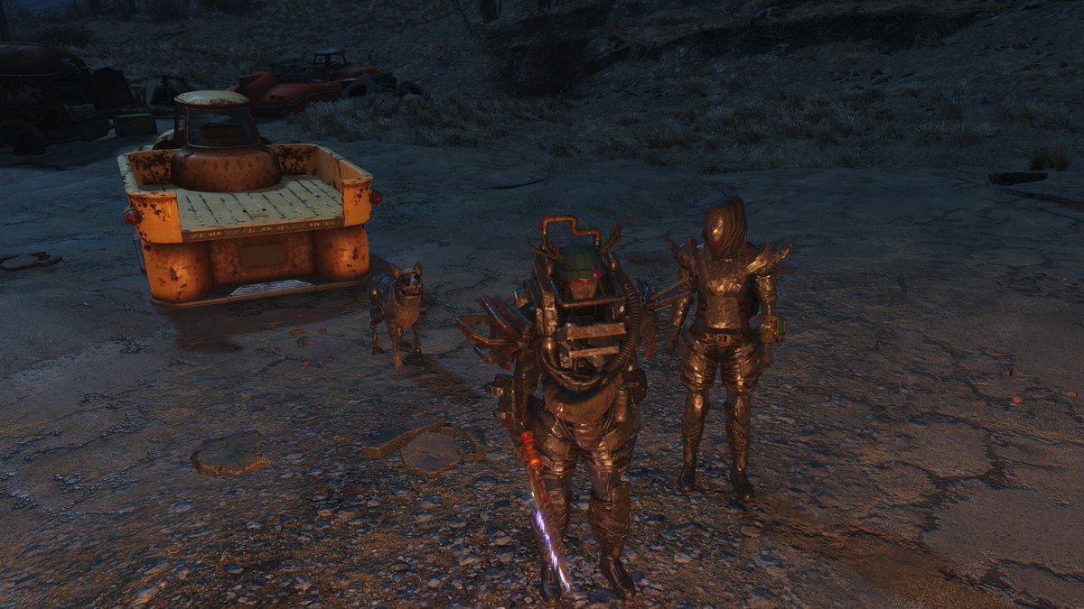 Playing Fallout 4 as a Rusty Samurai