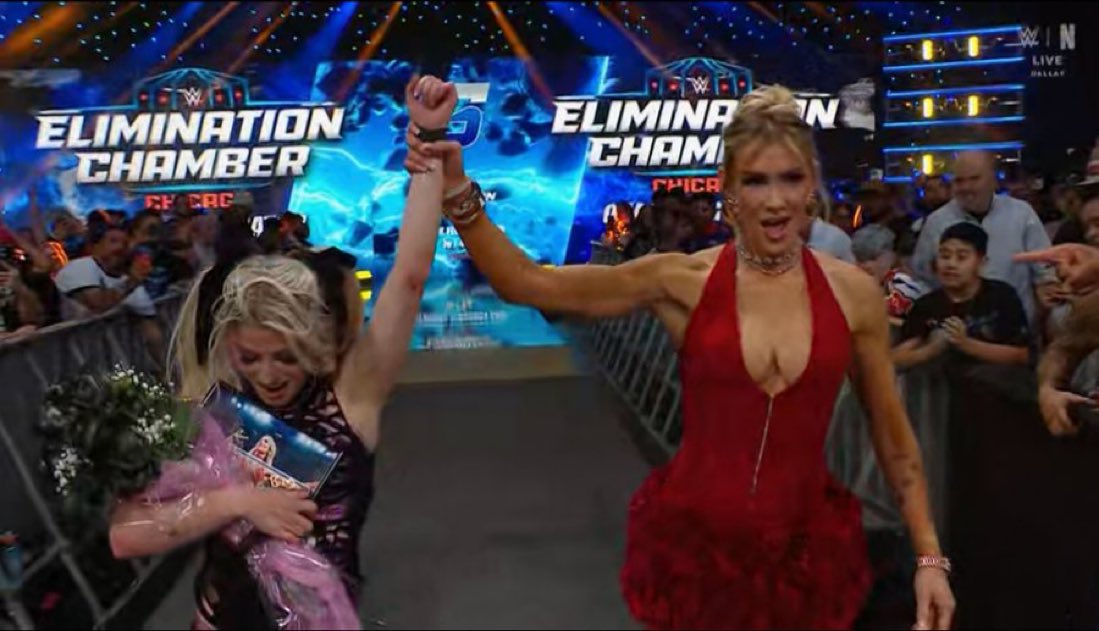 Alexa Bliss qualifies for the Elimination Chamber.

#SmackDown