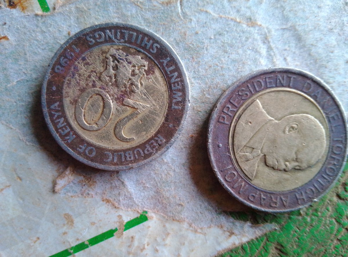 <a href="/CBKKenya/">Central Bank of Kenya</a> do you have any idea of how much is stuck in these rotting coins you issued? Problem is, they are being rejected by retailers/business outlets.
Please return the 20,10 &amp; 5 shilling notes into circulation.