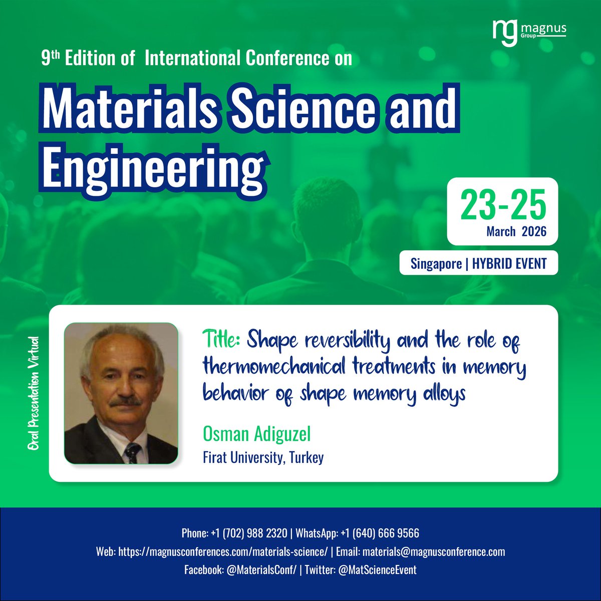Materials Science And Engineering tweet media
