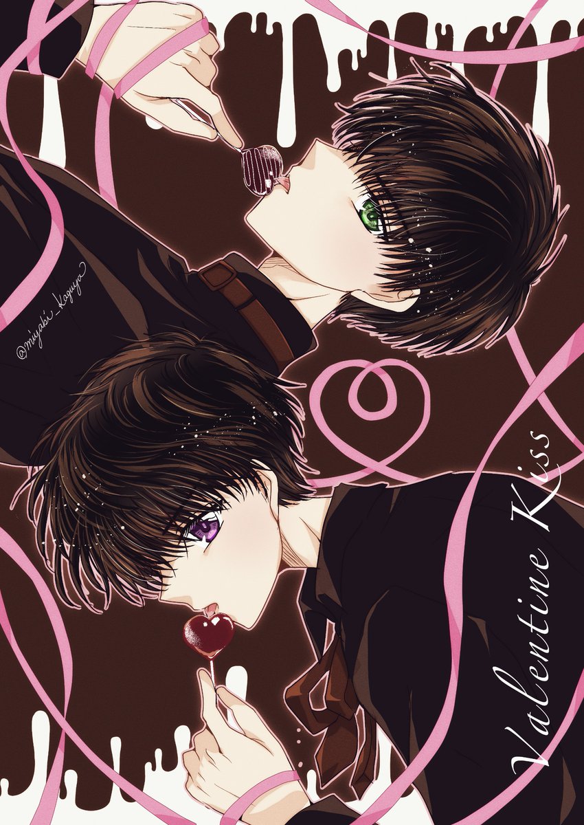 🍫 Happy Valentine's Day 💝 -2026-

今年のバレンタインは昴流君と神威ちゃんにロリポップチョコをプレゼント🍫

チョコ舐めるとこずっと見てたい🍭
#X1999  #東京BABYLON  #TokyoBabylon