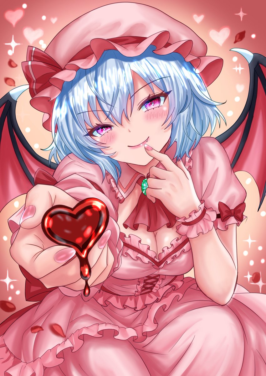 バレンタインレミリア2026
#東方Project 
#イラスト