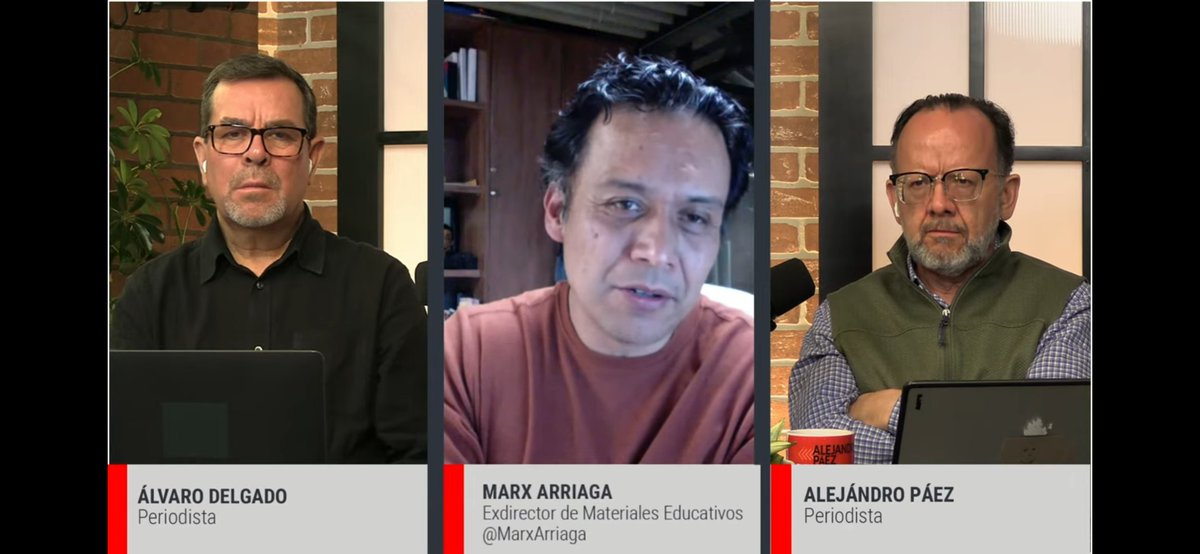 —Dio la batalla por los libros de la 4T desde el sexenio anterior. 
— Ahora, cuando denuncia que en la SEP operaban para privadas; Mario Delgado le insinua busque “nuevos horizontes”,según contó a <a href="/alvaro_delgado/">Alvaro Delgado Gómez</a> y <a href="/paezvarela/">AlejandroPáezVarela</a>. 
—Hoy: patada y desalojo con policías, como criminal