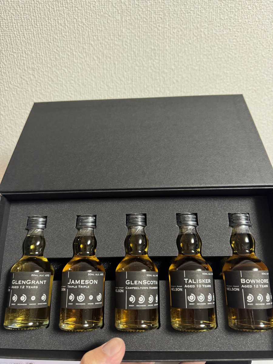 日本酒とウイスキーの飲み比べセットが大量に届いたので、しばらく家