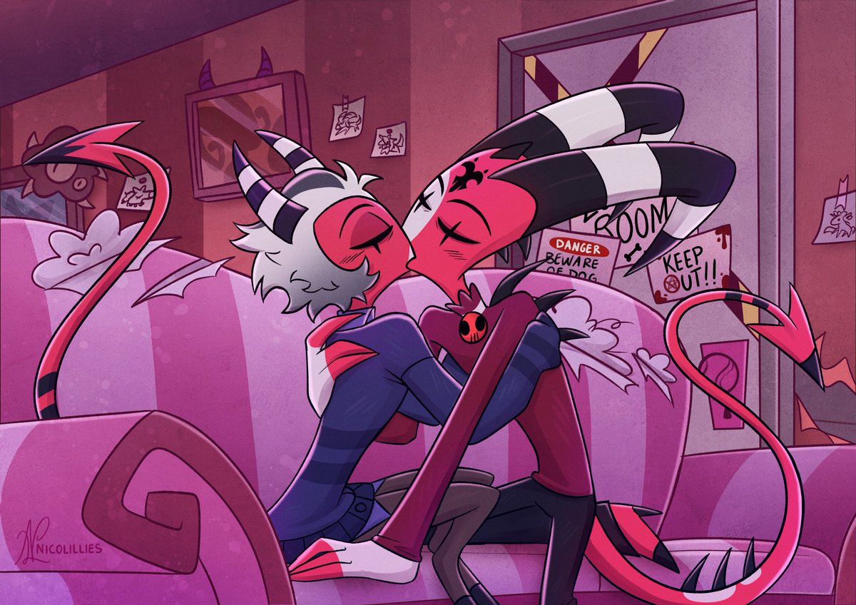 My second piece for this fic! It was so fun drawing imp Stolas 

Darling would you love me if I were someone else? by <a href="/blade_storm227/">Bladestorm227</a> 

<a href="/helluvaminibang/">Helluva Mini Bang</a> #HelluvaMiniBang2025 #Stolitz 🔗 to read 🔽