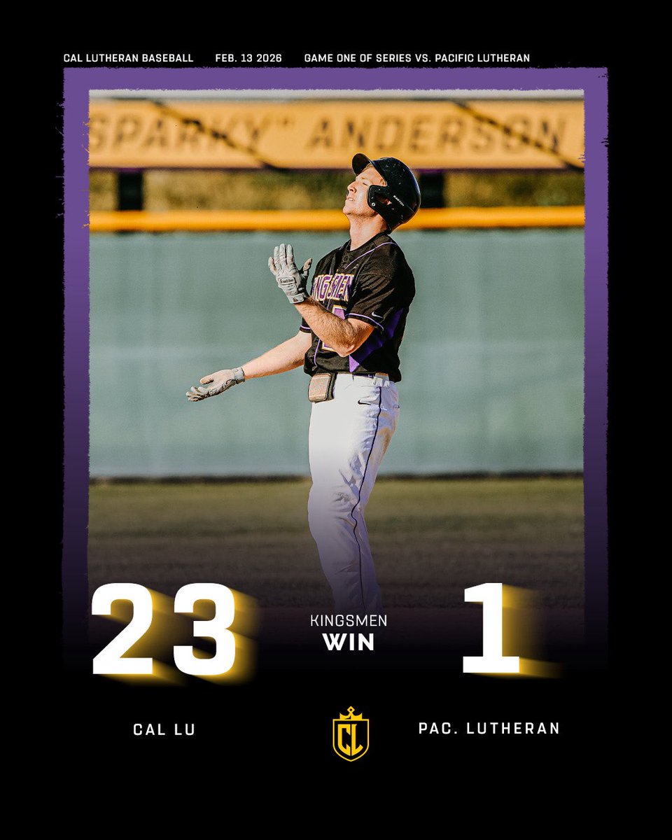 Cal Lutheran Baseball tweet media