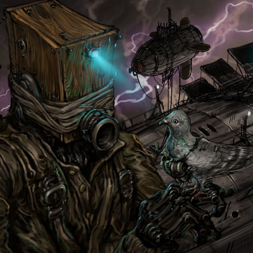 Working on befriending a pigeon at the local supermarket - I call him Scruffyneck.