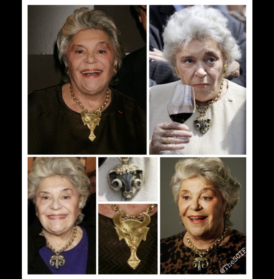 Philippine Mathilde Camille de Rothschild is the daughter of Baron Philippe de Rothschild.

She's wearing Baphomet/Baal necklaces. 

They didn't even try to hide it...

The world just wasn't looking.