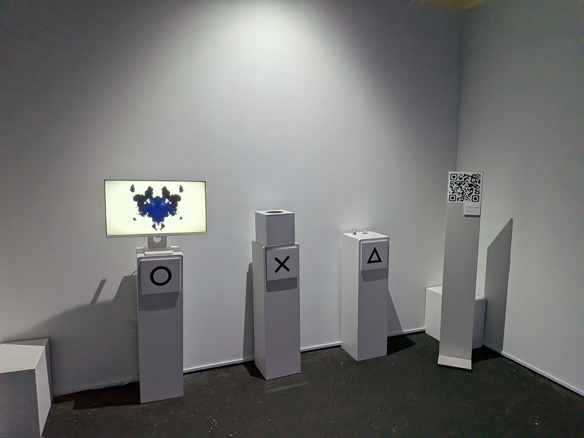 mawata0's tweet photo. 『思弁的な音楽』展　音楽に「偶然性」を導入する試みは古今東西いろいろあるが沙輔流・x0o0x_流・2026年流ということでひとつ https://t.co/yMYscyzOfY