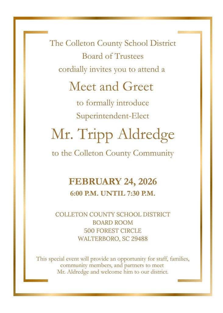 Colleton County School District tweet media