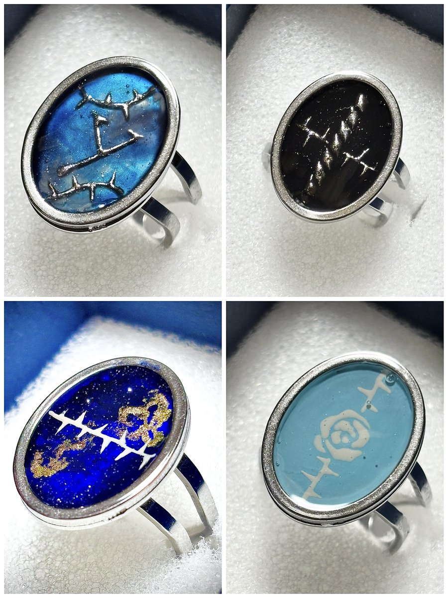 在庫切れしておりましたネイルリングMサイズはじめ各種、断片のリング