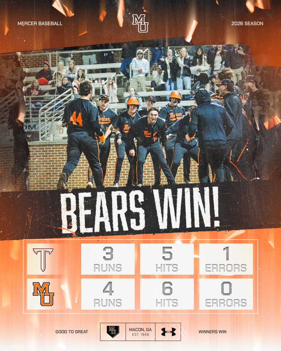 Mercer Baseball tweet media