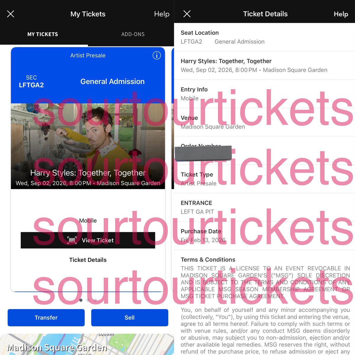 Concert Tour Tickets tweet media