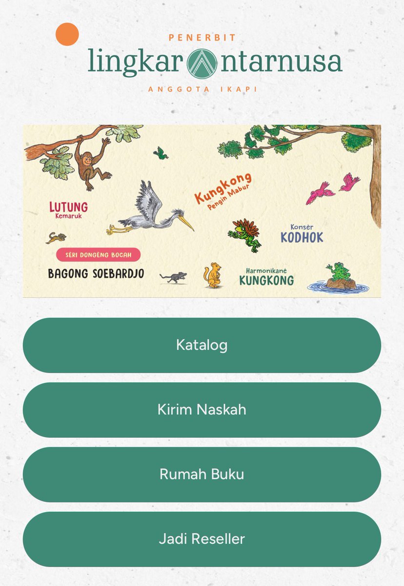 membaca_melawan's tweet photo. EH BARU INGET! Ada penerbit lokal yang suka nerbitin buku anak dalam bhs daerah juga! Ceritanya juga ada tentang kebudayaan sampai pengetahuan lokal. Mimin kurtau sih mereka ada twitter apa enggak, tp ignya di sinii https://t.co/bAGVeoT5iZ https://t.co/X5X53CsBGF