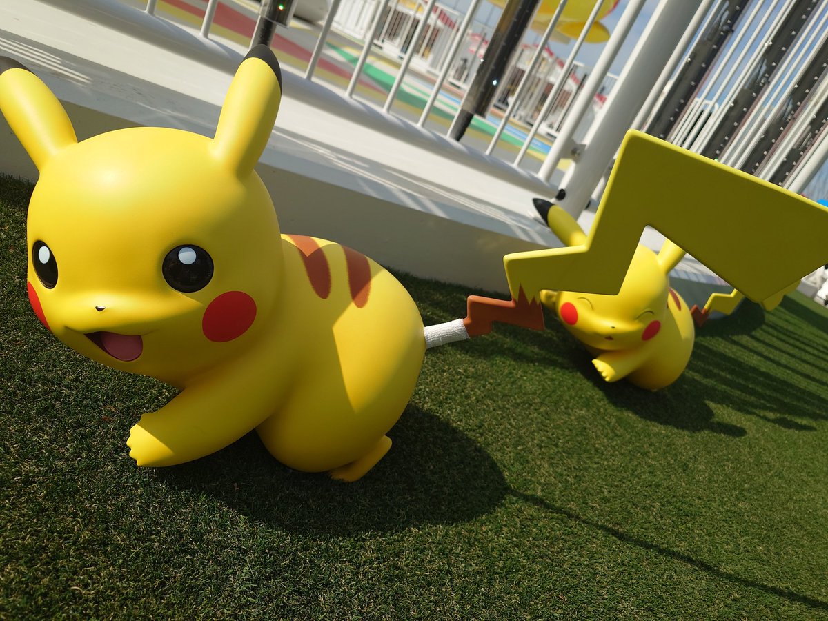 怪我してる子いた🥹 #ポケパークカントー #ピカチュウ #ポケモン好きな