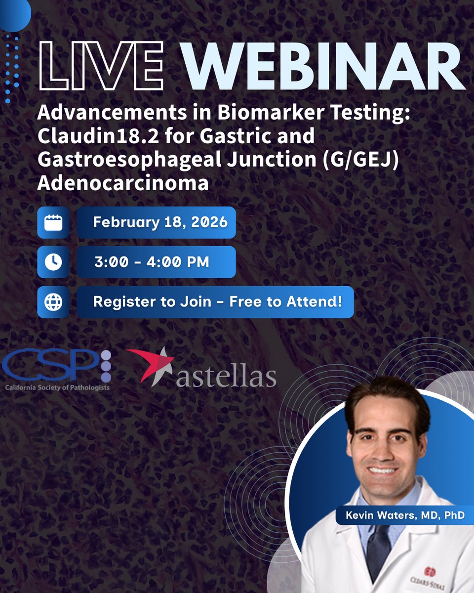 Ca Pathologists tweet media
