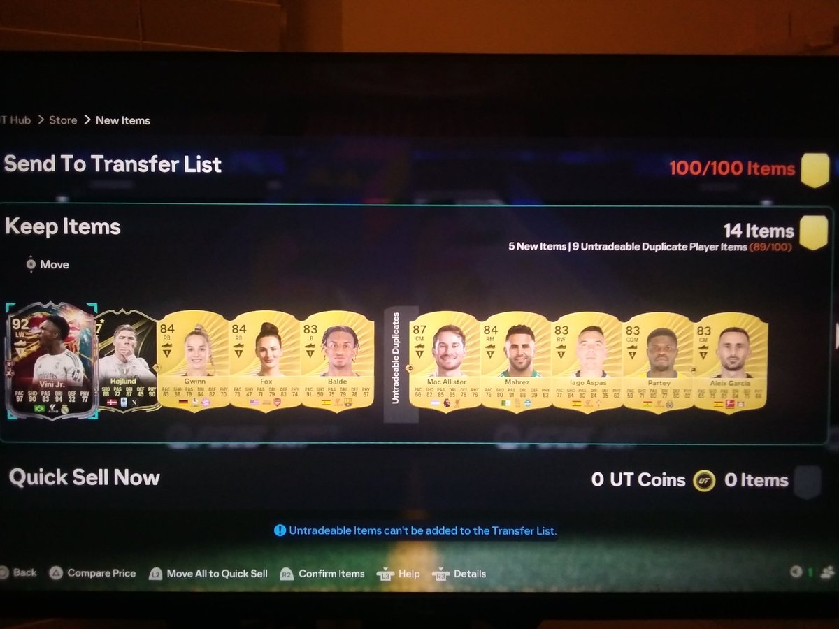 AnfieldJR's tweet photo. @NepentheZ 83 x 14 &amp; 81 player pick. I got lucky tonight #FC26 https://t.co/OuYXzzL38U