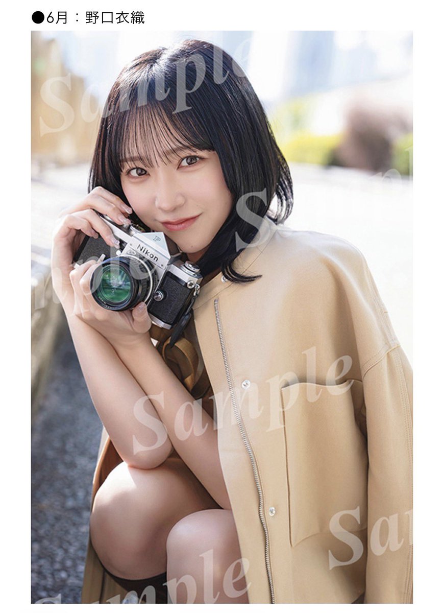 野口衣織さんにZ9を持たせようニコン