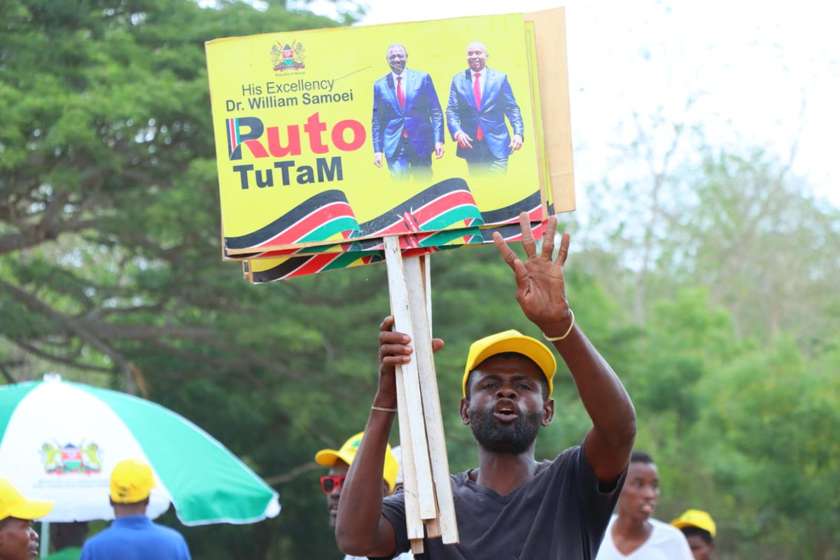UDAKenya's tweet photo. GRASSROOT ACTIVATION IN WITU WARD, LAMU COUNTY. 

Witu Ward is not just an electoral area; it is at the heart of our bottom-up movement. As Hon. Muthoni Marubu paints Lamu yellow — together, we continue to sensitize party members and leaders on the upcoming internal party polls scheduled for March 2026.