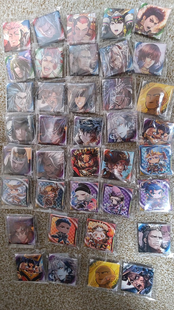 英傑大戦キャラバン名古屋缶バッジトレード 譲）画像1.2.3 求）武田観