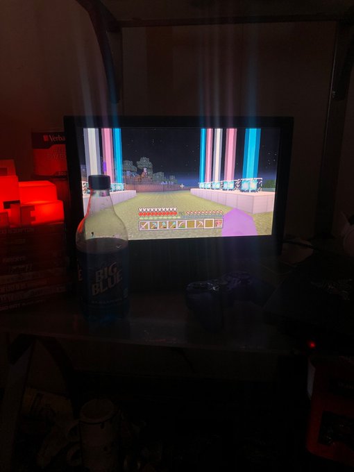 BlueNeverDiez's tweet photo. I Had Even More! (ft. A Sneak Peak At My Minecraft PS3 World Ive Been Working On 👀) #BlueNeverDies #StandWithBlue https://t.co/PWb8QWJrhV