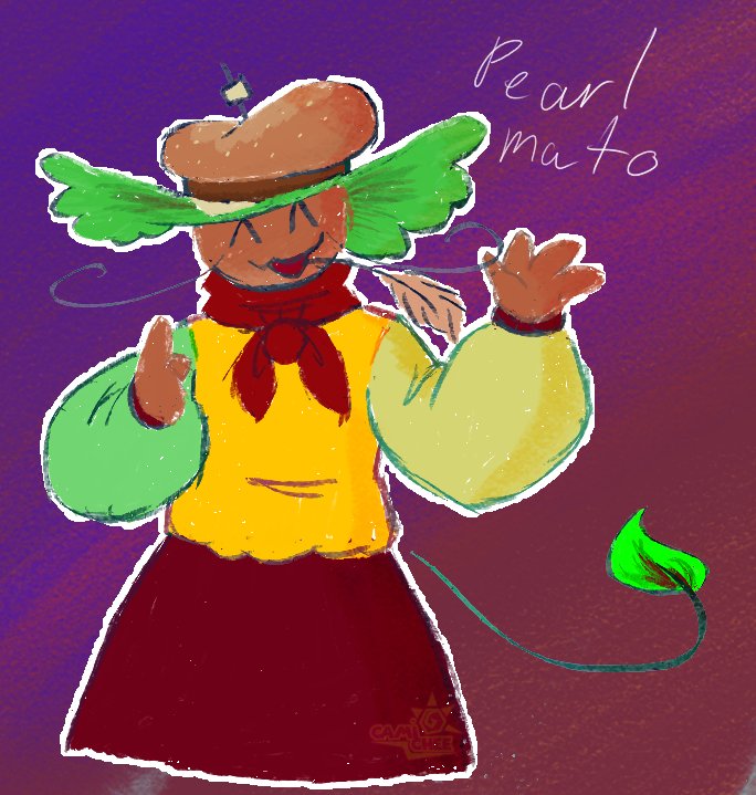 Pearl Mato Burgsville's biggest crop producer and market seller and the most sweetest lil thang ever !
#originalcharacterart #glaggleland