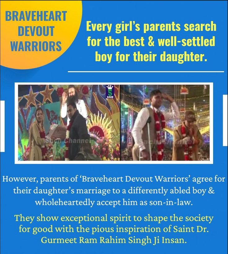 vishalinsan__'s tweet image. Selfless decisions are the hallmark of true courage.
Inspired by Saint Gurmeet Ram Rahim Ji, many daughters have given society a new perspective by adopting disabled partners.
This is true women's empowerment.
#BraveheartWomen