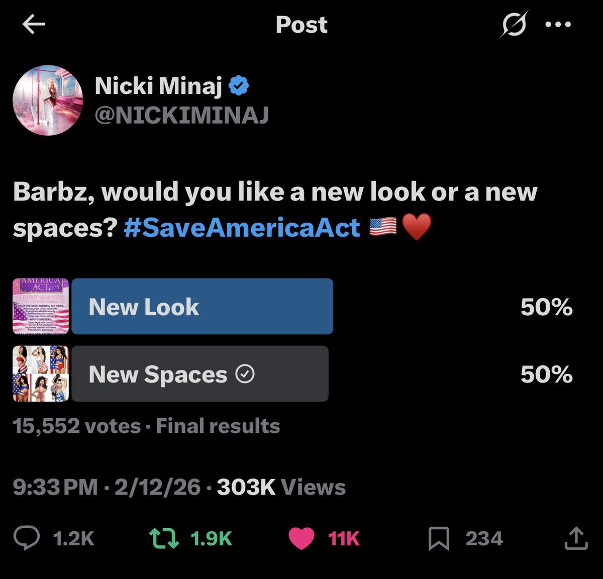 It’s looking like both <a href="/NICKIMINAJ/">Nicki Minaj</a> ambassador 🤣