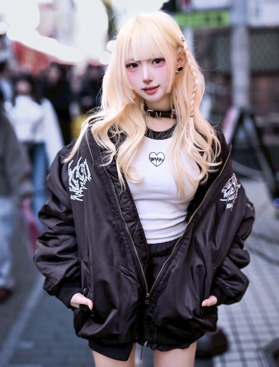 ブラックCRY ボアコート KRYCLUTHING MOKOMOKO2022