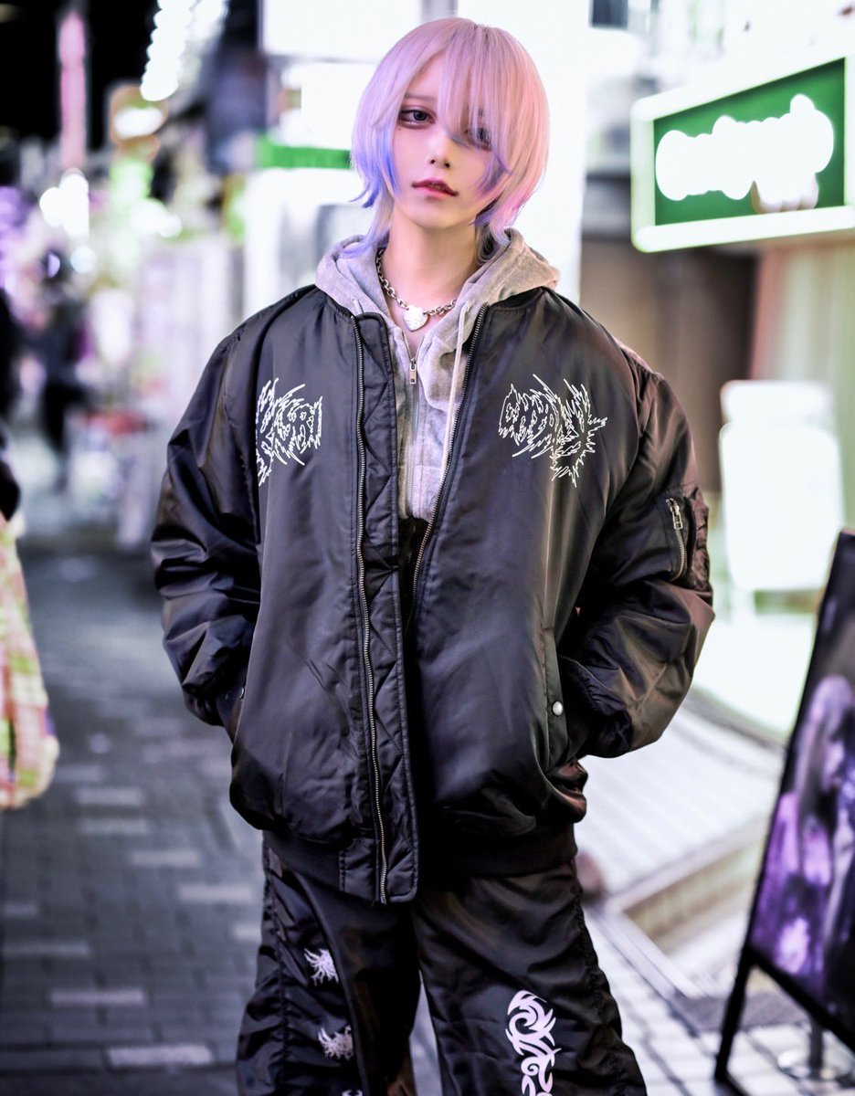 ブラックCRY KRYCLUTHING MOKOMOKO2022 ボアコート