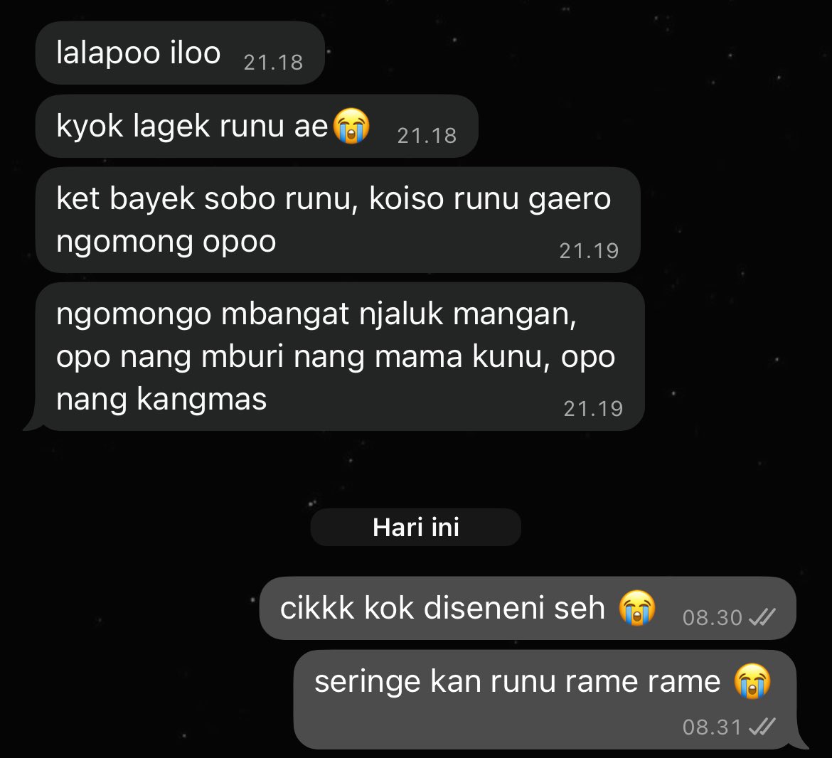 radevene's tweet photo. sampe sekarang suka mikir, kok aku jadi orang yang secanggung ini... https://t.co/mfcgyc7y0k