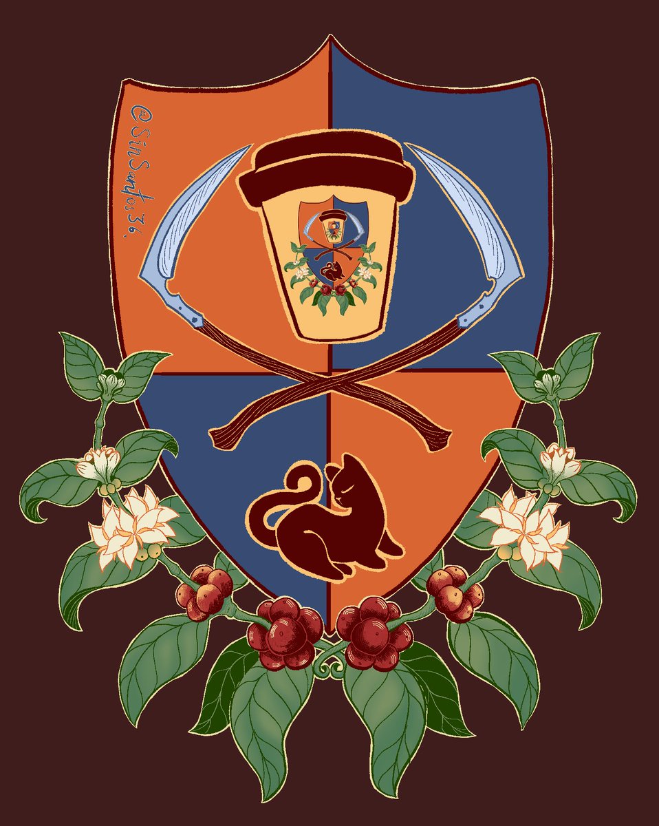 SinSantos36's tweet photo. #KevMArt
Esta es oficialmente mi ultima publicación en esta plataforma. 

El Escudo de Armas de la @KevMMarsh 
Debo decir que estoy bastante orgulloso de como quedo el diseño. https://t.co/v8nyoHHpEq