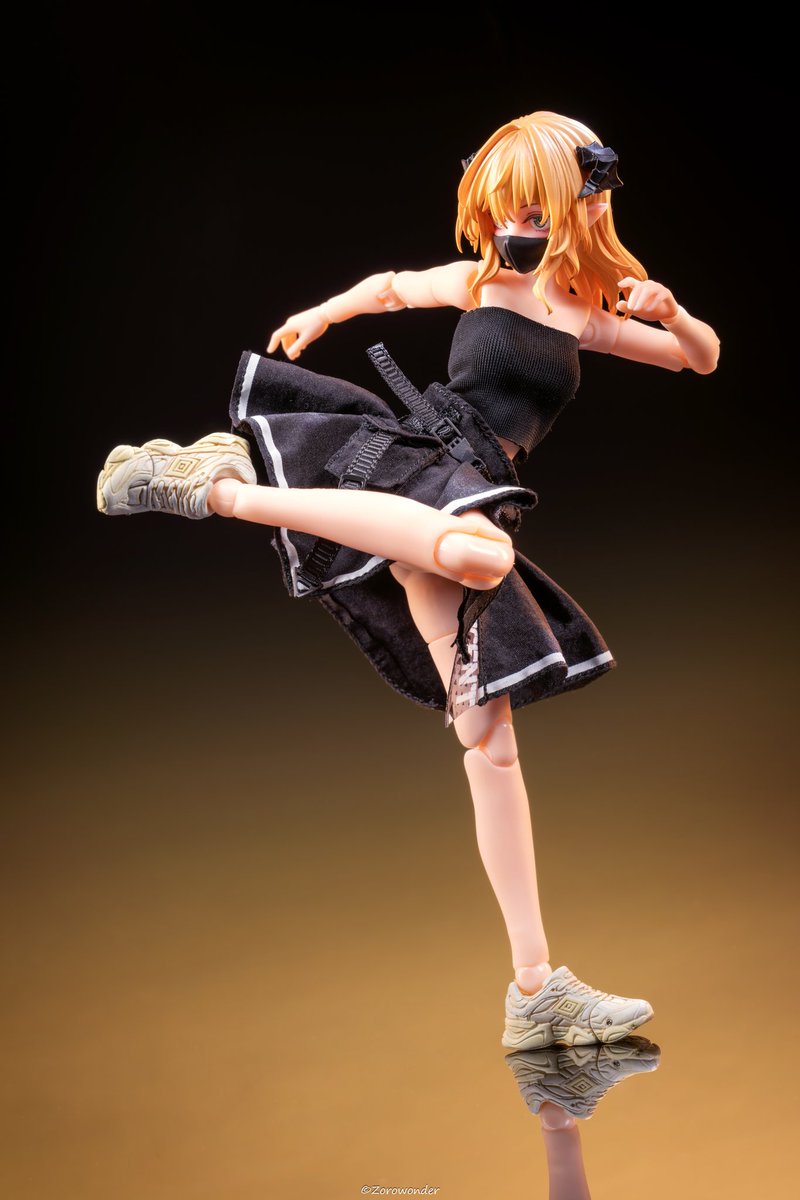 Photo by @ zorowonder森（weibo） 素体可动展示(3/4) #神猫跳動