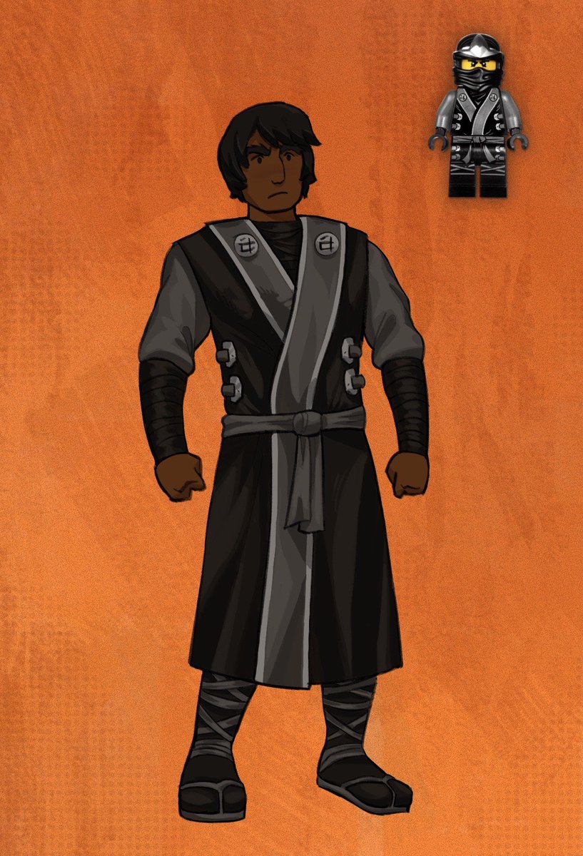 part 5 of drawing every cole suit: elemental robes 🔊 #ninjago #legoninjago #coleninjago #colebrookstone