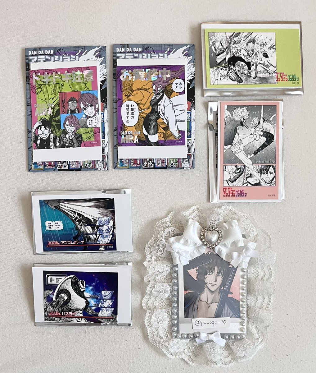 交換〗ダンダダン ゲンガテン 原画展 コマステッカーコレクション