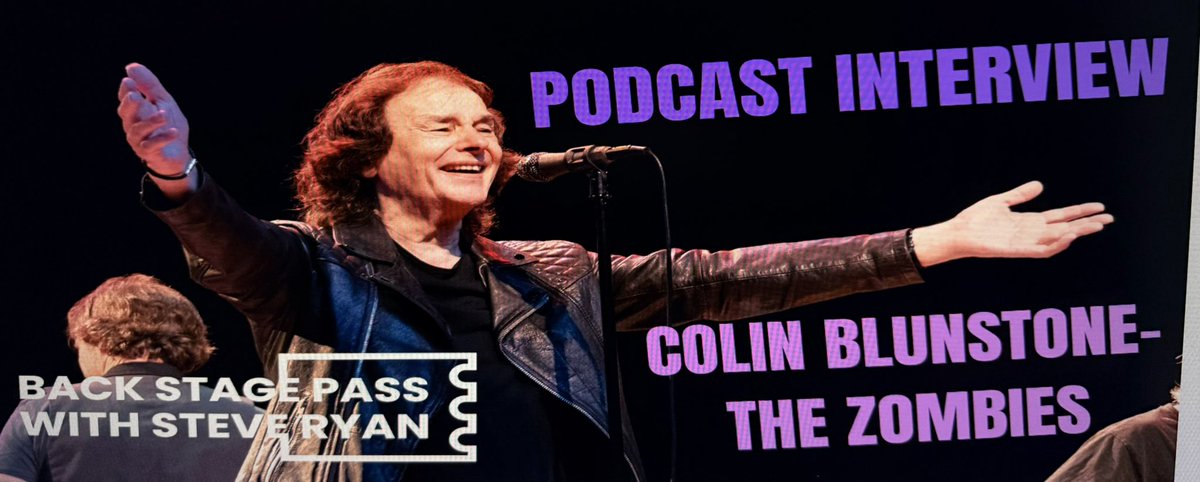 NEW EPISODE! #75 Colin Blunstone- The Zombies. Talking about being in The Zombies, singing with the Alan Parsons Project and the songs, Time of the Season, She's Not There, Tell Her No, Say You Don't Mind and more. 
#thezombies #colinblunstone  youtu.be/CerqupSBfEw?si…