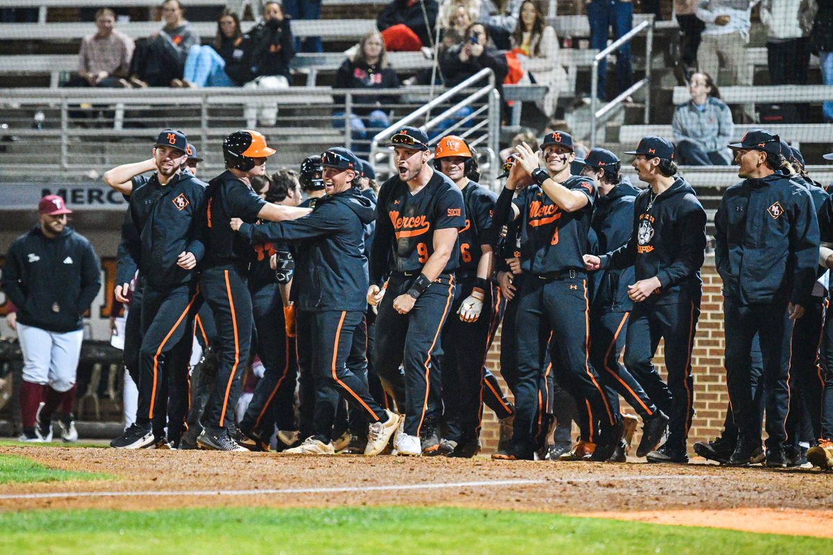 MercerBaseball's tweet photo. Two words. Chris Katz 👏

#GoodToGreat | #WinnersWin https://t.co/81QD0BYOAt