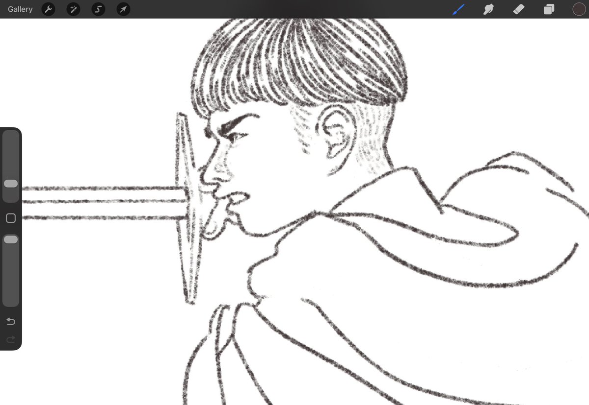 the lesbian medieval knight game is all i've been thinking about this past week....... have a 1348 ex voto wip ⚔️
