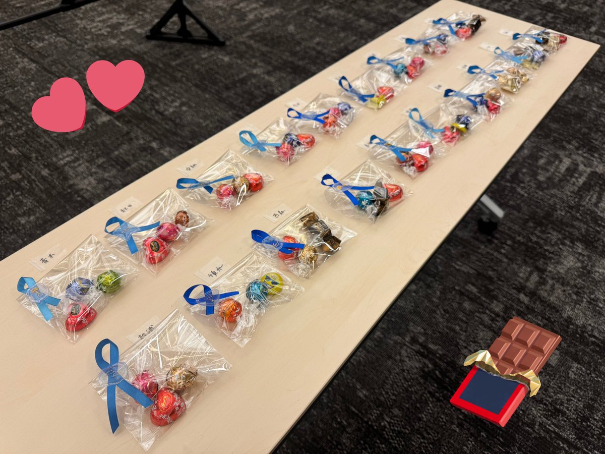 💝 𝙃𝙖𝙥𝙥𝙮 𝙑𝙖𝙡𝙚𝙣𝙩𝙞𝙣𝙚 💝 メンバーからの本命チョコ?! を