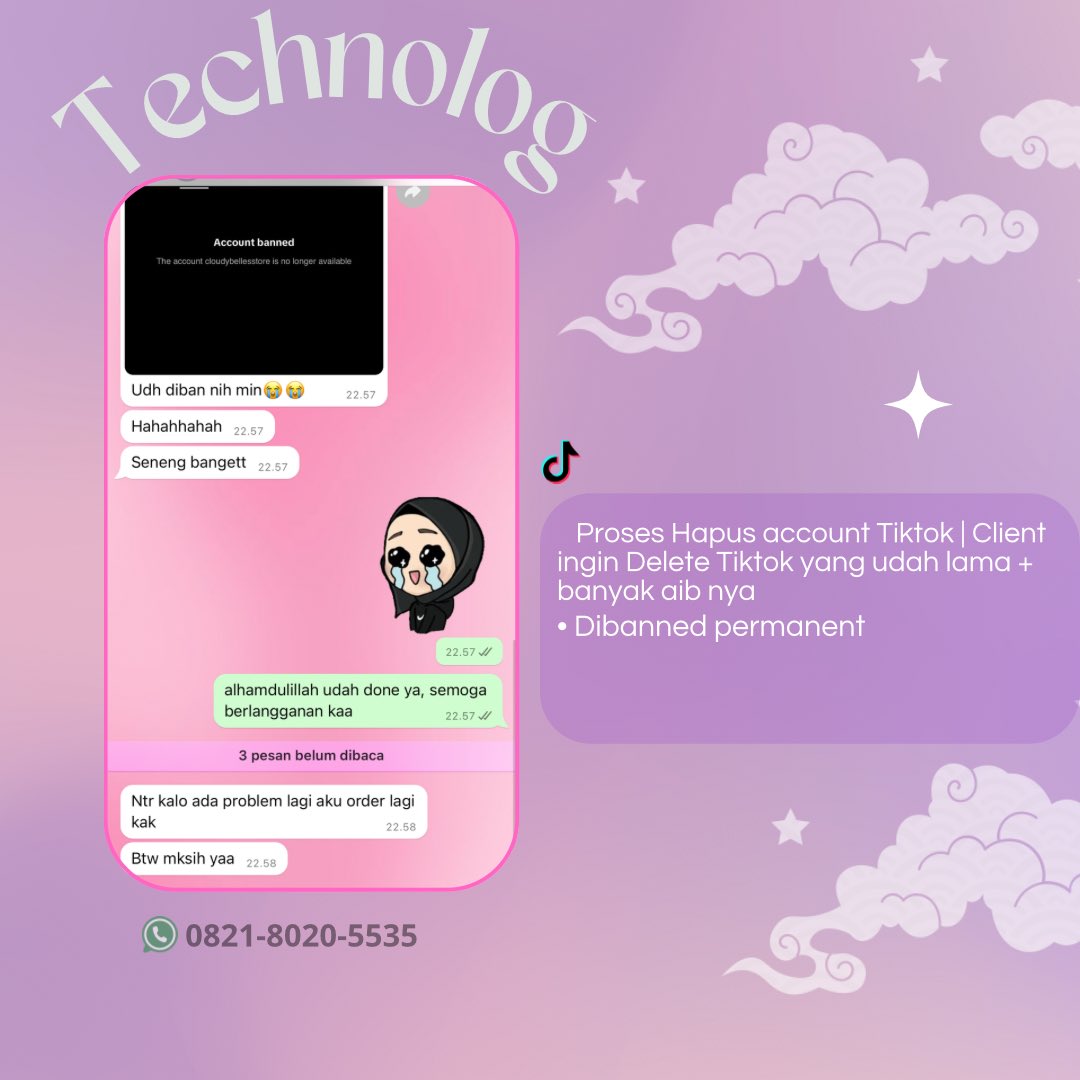 liseutte's tweet image. JASA PEMULIHAN AKUN \ UNSUS UNSUSPEND &amp;amp; HAPUS AKUN SOSMED

✅ LUPA PASWORD/KE HACK
✅ JASA SADAP WA/ LACAK LOKASI
✅ JASA HAPUS AKUN
✅ JASA HACK/PULIHKAN AKUN EMAIL,GMAIL,INSTAGRAM,TWITER, FB,TIKTOK,ALL SOSMED

fast respon, trusted
wa.me/+6282180205535