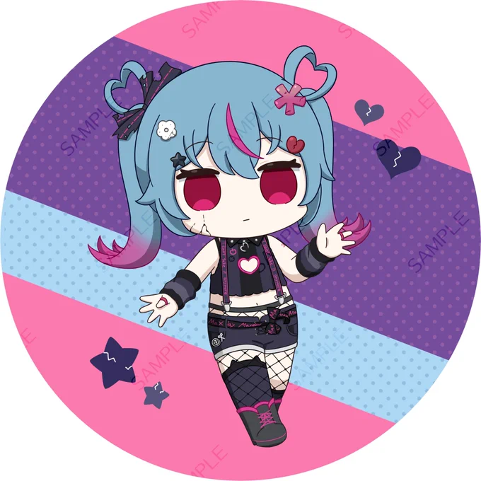 ご依頼でデコミクさん描かせて頂きました! こちら無料配布となっております