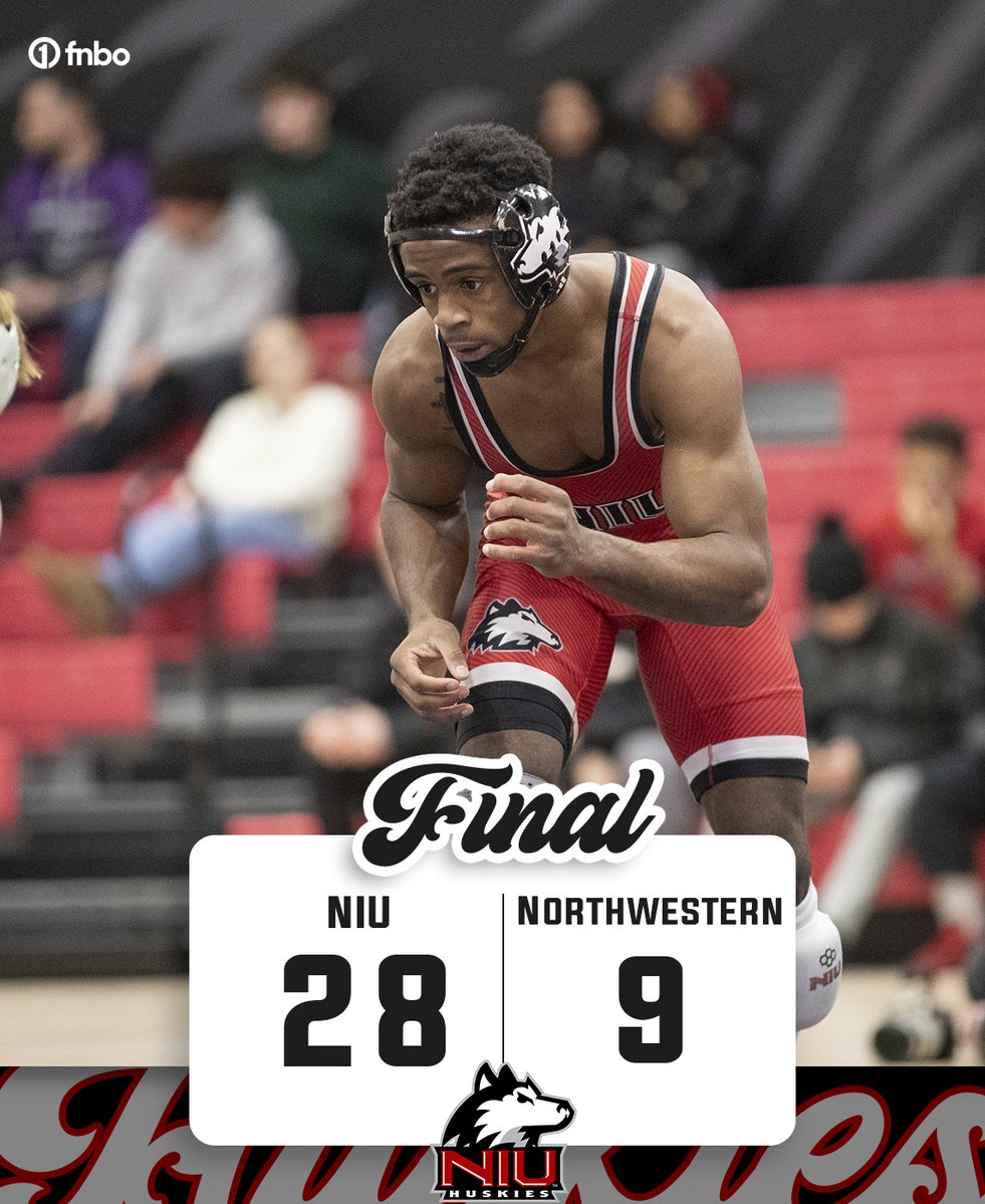 HUSKIES GET THE W 

For the second time in three seasons, the Huskies have defeated the Wildcats of Northwestern 

#WorkLikeADog