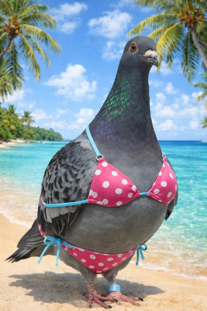 midochun221's tweet image. 流れに乗ってやってみた❣️
弥生ちゃんのビキニ👙
セクシーさはないですね😅

ﾀﾞｯﾃ
ｵﾄｺﾉｺﾀﾞﾓﾝ

#ハト
#ビキニ